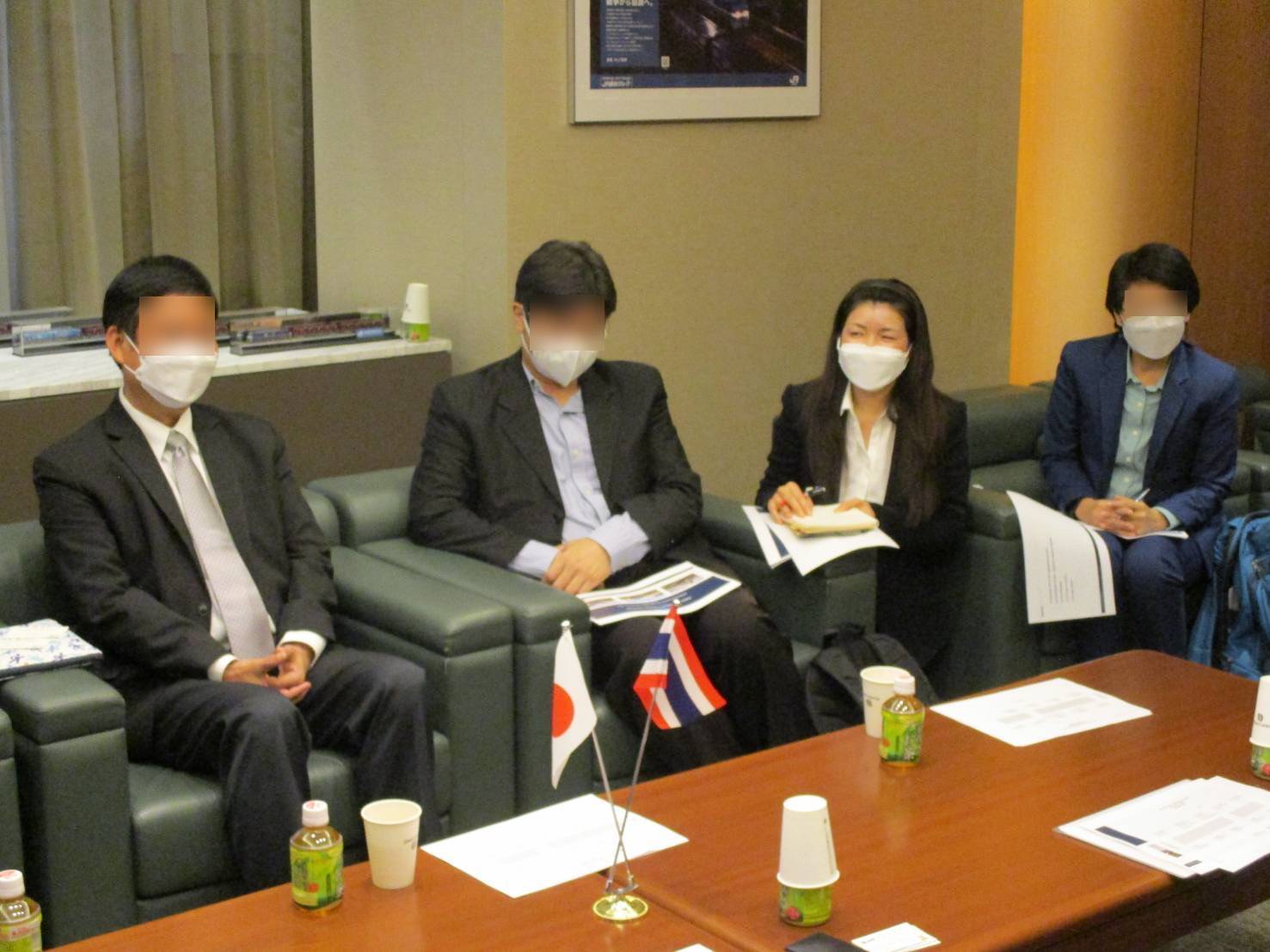 通訳現場の写真